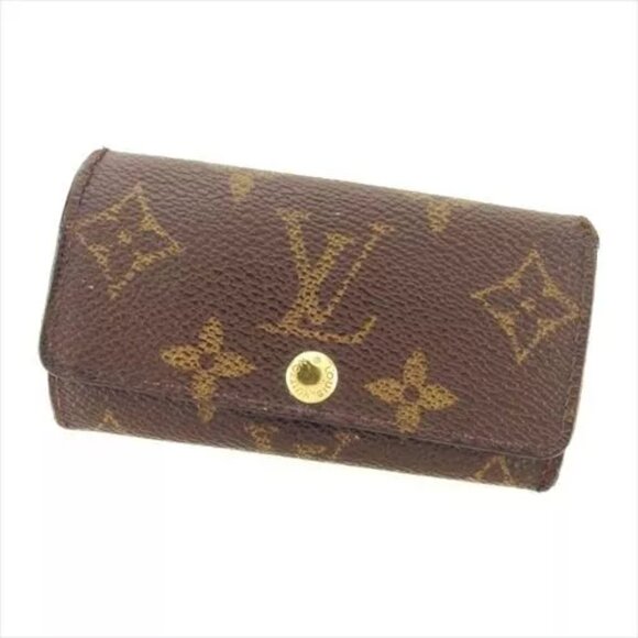 Louis Vuitton Key case Key holder Monogram Brown Woman Authentic Used - Picture 1 of 7